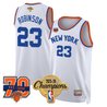 New York Knicks 2026 Finals Swingman Jersey - 70th Anniversary patch - All Stitched