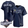 Men's Tampa Bay Rays 2026 World Series Vapor Premier Limited Jersey - All Stitched