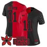 Women's Ohio State Buckeyes 'Stranger Things Edition' Vapor Limited Jersey - All Stitched