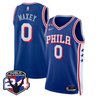 Men's Philadelphia 76ers Swingman Jersey - 24th Season Patch - All Stitched