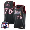Men's Philadelphia 76ers Swingman Jersey - 24th Season Patch - All Stitched