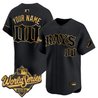 Tampa Bay Rays 2026 World Series Vapor Premier Limited Custom Jersey - Old English Edition - All Stitched