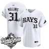 Men's Tampa Bay Rays 2026 World Series Vapor Premier Limited Jersey - Old English Edition - All Stitched