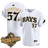 Men's Tampa Bay Rays 2026 World Series Vapor Premier Limited Jersey - Old English Edition - All Stitched