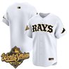 Men's Tampa Bay Rays 2026 World Series Vapor Premier Limited Jersey - Old English Edition - All Stitched