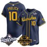 Men's Milwaukee Brewers 2026 World Series Vapor Premier Limited Jersey V2 - Bob Uecker Patch - All Stitched