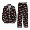 San Francisco 49ers Long Sleeve Satin Pajama Set