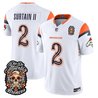Men's Denver Broncos Día de los Muertos Vapor Limited Jersey - All Stitched