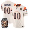 Denver Broncos Día de los Muertos Vapor Limited Custom Jersey - All Stitched