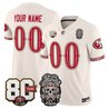 San Francisco 49ers Día de los Muertos Vapor Limited Custom Jersey - 80th Anniversary Patch - All Stitched