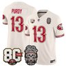 Men's San Francisco 49ers Día de los Muertos Vapor Limited Jersey - 80th Anniversary Patch - All Stitched