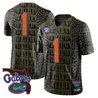 Florida Gators Olive Vapor Limited Jersey - Stitched