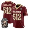 Men's Texas State Bobcats Día de los Muertos Vapor Limited Jersey - All Stitched
