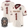 Men's Texas State Bobcats Día de los Muertos Vapor Limited Jersey - All Stitched