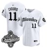 Men's Milwaukee Brewers 2026 World Series Champions Vapor Premier Limited Jersey - Gothic Edition - All Stitched