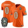 Men's Miami Dolphins Día de los Muertos Vapor Limited Jersey - All Stitched