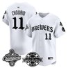 Men's Milwaukee Brewers 2026 World Series Champions Vapor Premier Limited Jersey - Old English Edition - All Stitched
