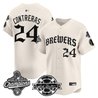 Men's Milwaukee Brewers 2026 World Series Champions Vapor Premier Limited Jersey - Old English Edition - All Stitched