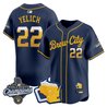 Men's Milwaukee Brewers "Brew City Edition" 2026 World Series Champions Vapor Premier Limited Jersey - Stitched