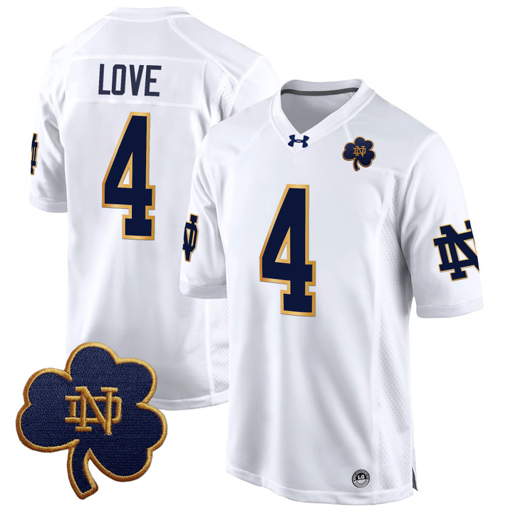 Men's Notre Dame Fighting Irish 2024 Game Jersey - All Stitched