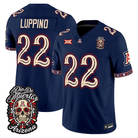 Men's Arizona Wildcats Día de los Muertos Vapor Limited Jersey - All Stitched