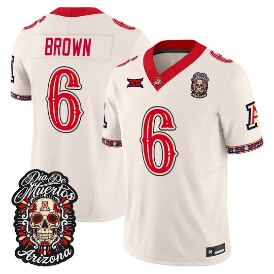 Men's Arizona Wildcats Día de los Muertos Vapor Limited Jersey - All Stitched