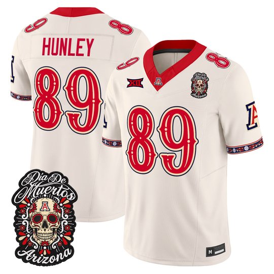 Men's Arizona Wildcats Día de los Muertos Vapor Limited Jersey - All Stitched