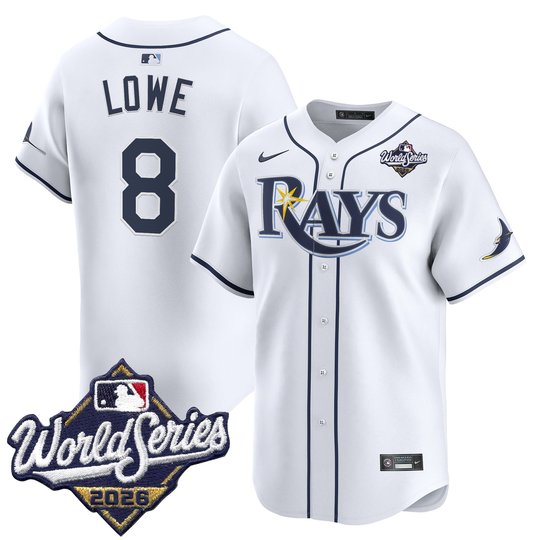 Men's Tampa Bay Rays 2026 World Series Vapor Premier Limited Jersey V2 - All Stitched
