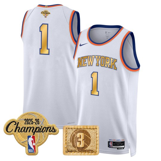 New York Knicks 2026 Champions Edition Swingman Jersey - All Stitched