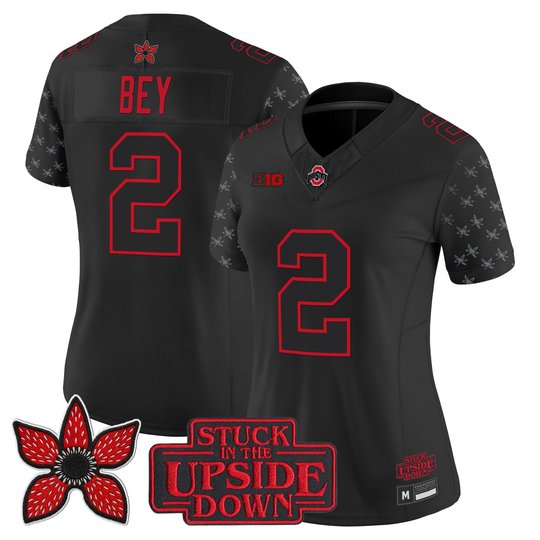 Women's Ohio State Buckeyes 'Stranger Things Edition' Vapor Limited Jersey - All Stitched