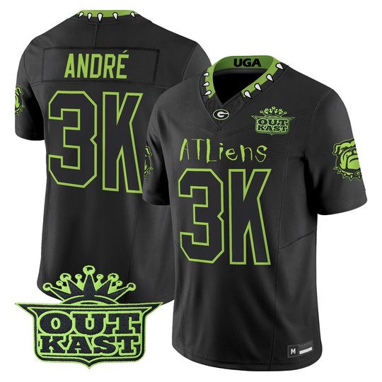 Outkast x Georgia Bulldogs Vapor Limited Jersey V2 - All stitched
