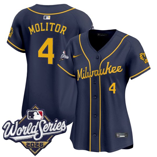 Women's Milwaukee Brewers 2026 World Series Vapor Premier Limited Jersey - All Stitched