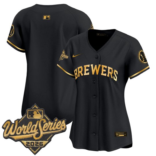 Women's Milwaukee Brewers 2026 World Series Vapor Premier Limited Jersey - All Stitched