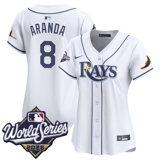 Women's Tampa Bay Rays 2026 World Series Vapor Premier Limited Jersey - All Stitched