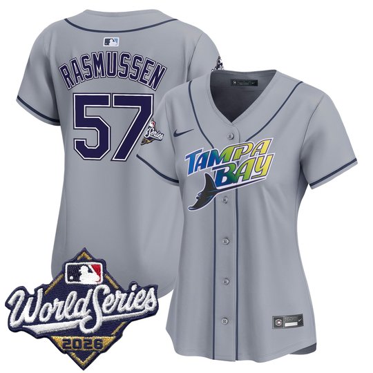 Women's Tampa Bay Rays 2026 World Series Vapor Premier Limited Jersey - All Stitched