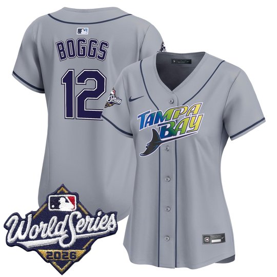 Women's Tampa Bay Rays 2026 World Series Vapor Premier Limited Jersey - All Stitched