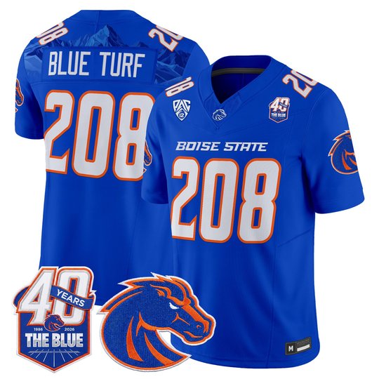 Men's Boise State Broncos Special Edition Vapor Limited Jersey - Stitched