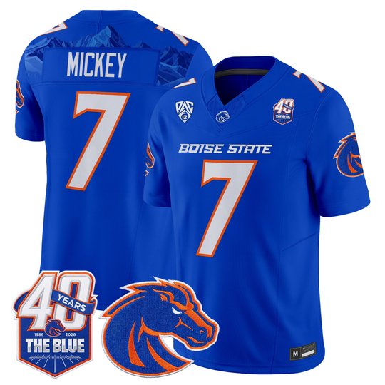 Men's Boise State Broncos Special Edition Vapor Limited Jersey - Stitched