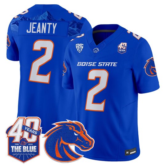 Men's Boise State Broncos Special Edition Vapor Limited Jersey - Stitched