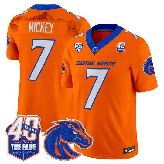 Men's Boise State Broncos Special Edition Vapor Limited Jersey - Stitched