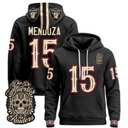 Men's Las Vegas Raiders Día de los Muertos Premium Pullover Hoodie - All Stitched