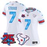 Women's Houston Texans 2026 "Rivalries" Vapor Limited Jersey - 25th Year Anniversary Patch - All Stitched