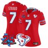 Women's Houston Texans 2026 "Rivalries" Vapor Limited Jersey - 25th Year Anniversary Patch - All Stitched