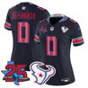 Women's Houston Texans 2026 "Rivalries" Vapor Limited Jersey - 25th Year Anniversary Patch - All Stitched