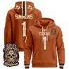 Men's Texas Longhorns Día de los Muertos Premium Pullover Hoodie - All Stitched
