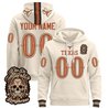 Texas Longhorns Día de los Muertos Premium Custom Pullover Hoodie - All Stitched