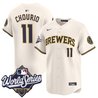 Men's Milwaukee Brewers 2026 World Series Vapor Premier Limited Jersey - All Stitched