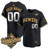 Milwaukee Brewers 2026 World Series Vapor Premier Limited Custom Jersey V2 - All Stitched
