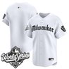 Men's Milwaukee Brewers 2026 World Series Vapor Premier Limited Jersey - Gothic Edition - All Stitched