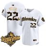 Men's Milwaukee Brewers 2026 World Series Vapor Premier Limited Jersey - Gothic Edition - All Stitched